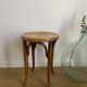 Luterma stool in curved wood early xxth