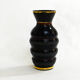 Small black glass vase from Boom