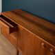 Retro 1960s restored long rosewood mcintosh torpedo sideboard