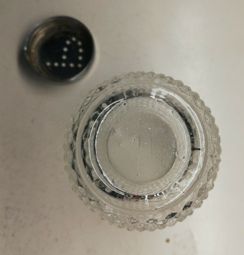 Vintage glass pepper