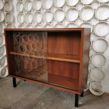 Narrow glass shelf from the 1960s