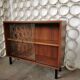 Narrow glass shelf from the 1960s