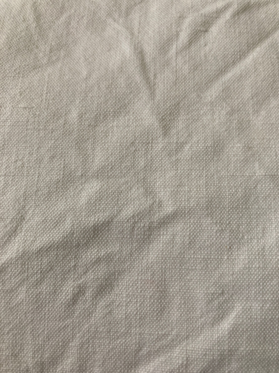 Linen sheet and old cotton