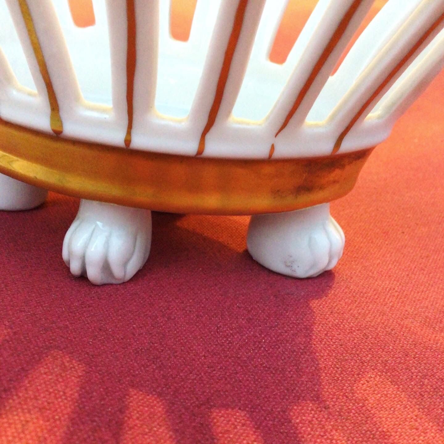 Limoges porcelain soap holder