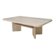 Rectangle Travertine Coffee or Side Table, Italy 1980's
