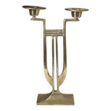 Art Deco chandelier in solid brass