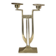 Art Deco chandelier in solid brass