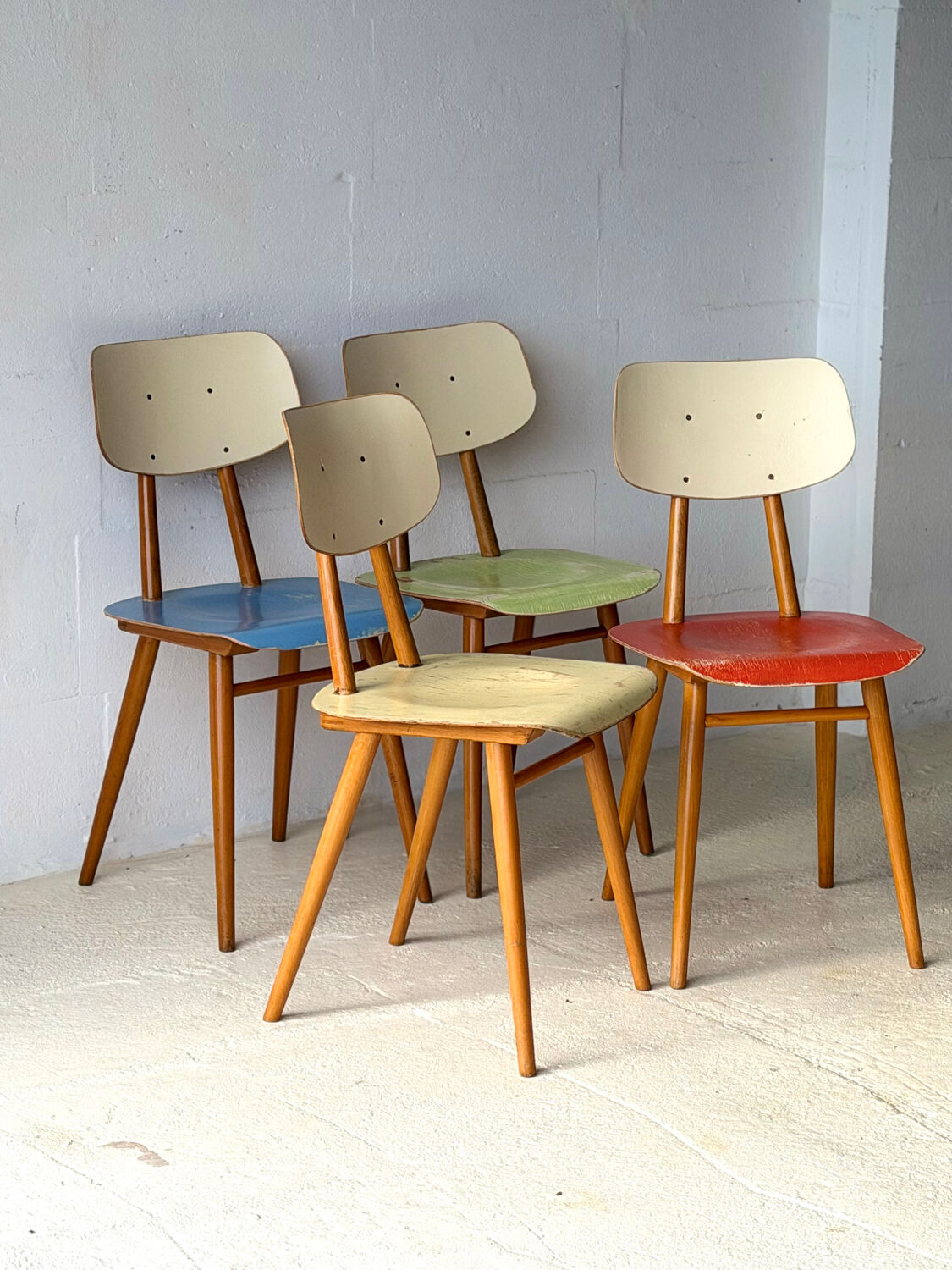 Dining Chairs by TON, 1960’