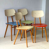 Dining Chairs by TON, 1960’
