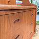 Vintage Danish teak secretary, 1960s.