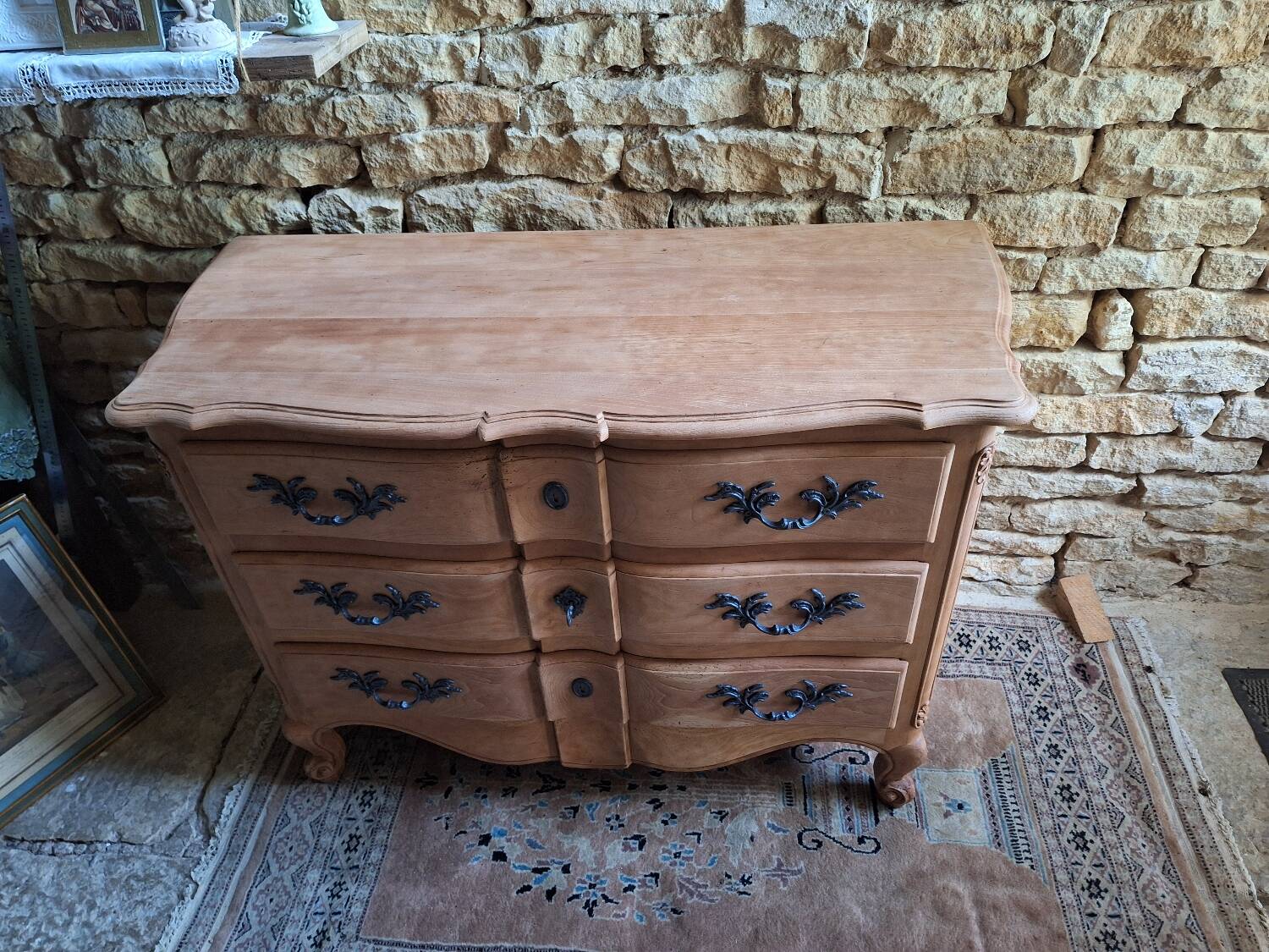 Solid cherry chest of drawers