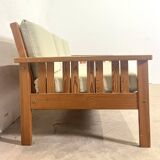 Vintage Scandinavian three-seater sofa
