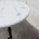 Marble and cast iron plant stand, 1960s, D30
