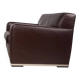 Fauteuil en cuir Apta Imprimatur de B&B Italia Maxalto par Antonio Citterio