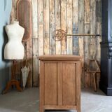 Oak half-minister's desk (renovated)