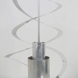 Kinetic Spiral Light Sculpture from Werner Epstein, 1972