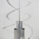 Kinetic Spiral Light Sculpture from Werner Epstein, 1972