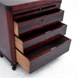 Mahogany chest of drawers, Northern Europe, circa 1860.