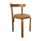 Plywood chair, glued laminated scandinavian chair