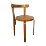 Chaise plywood,  chaise scandinave  en lamellé collé