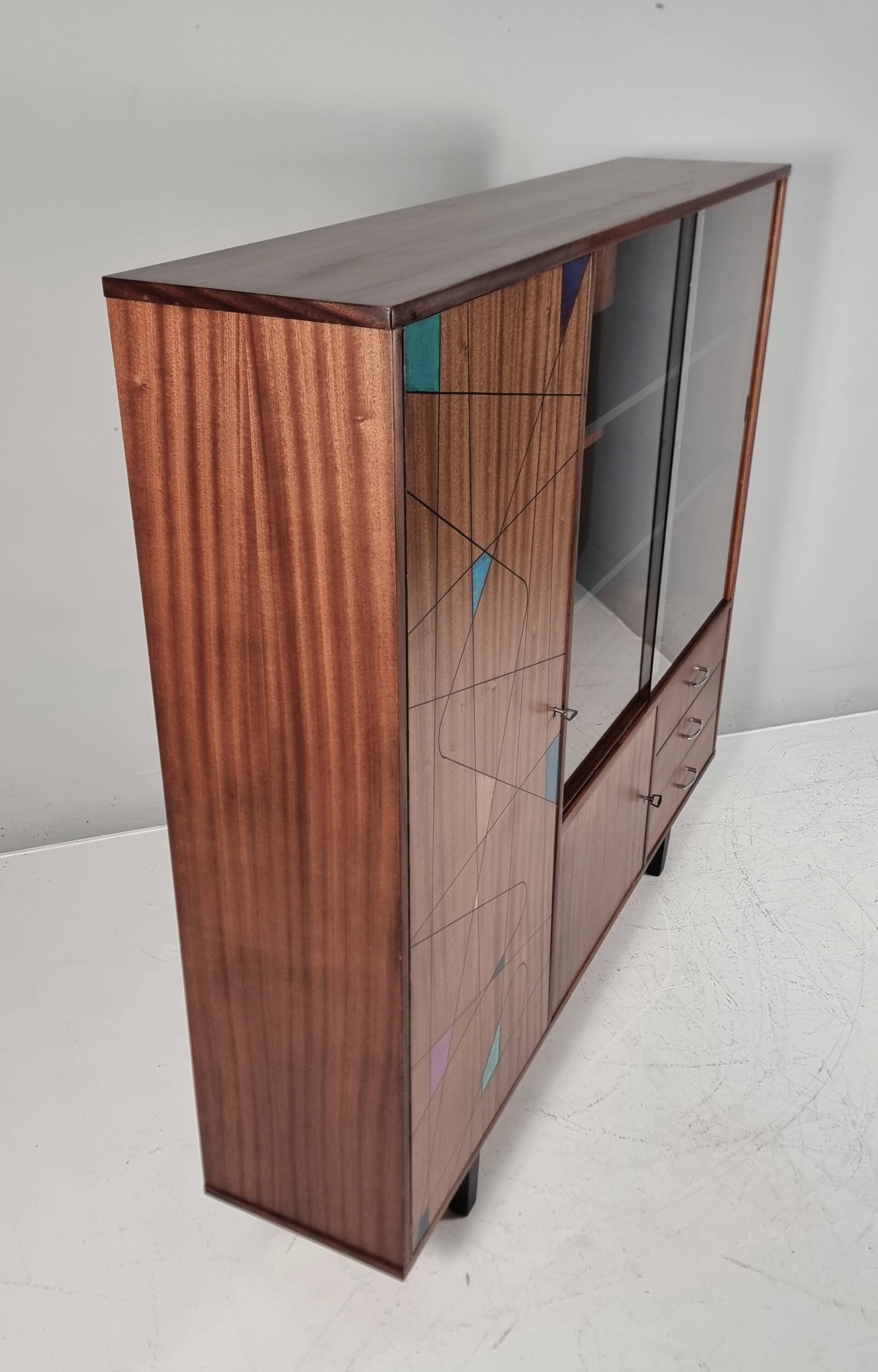 Vintage Display Case, 1970s