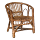 Rattan armchair for doll