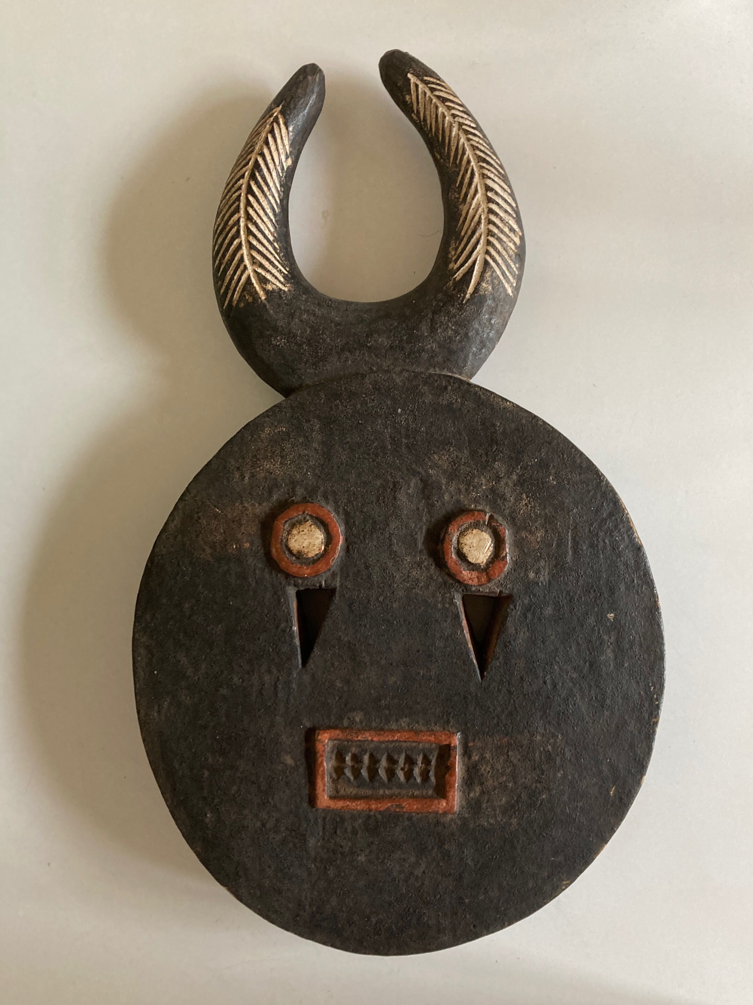 Mask baoulé kplé kplé 1970 ivory coast african art