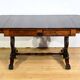 Table, bureau à volets en palissandre massif, époque Restauration, début XIXème
