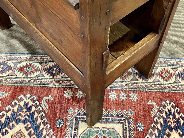 Banc de foyer en sapin 19ème