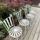 Vintage garden chairs by Francois CARRE