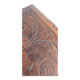 Pair of English oak bedside tables