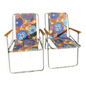 chaises de camping pliantes
