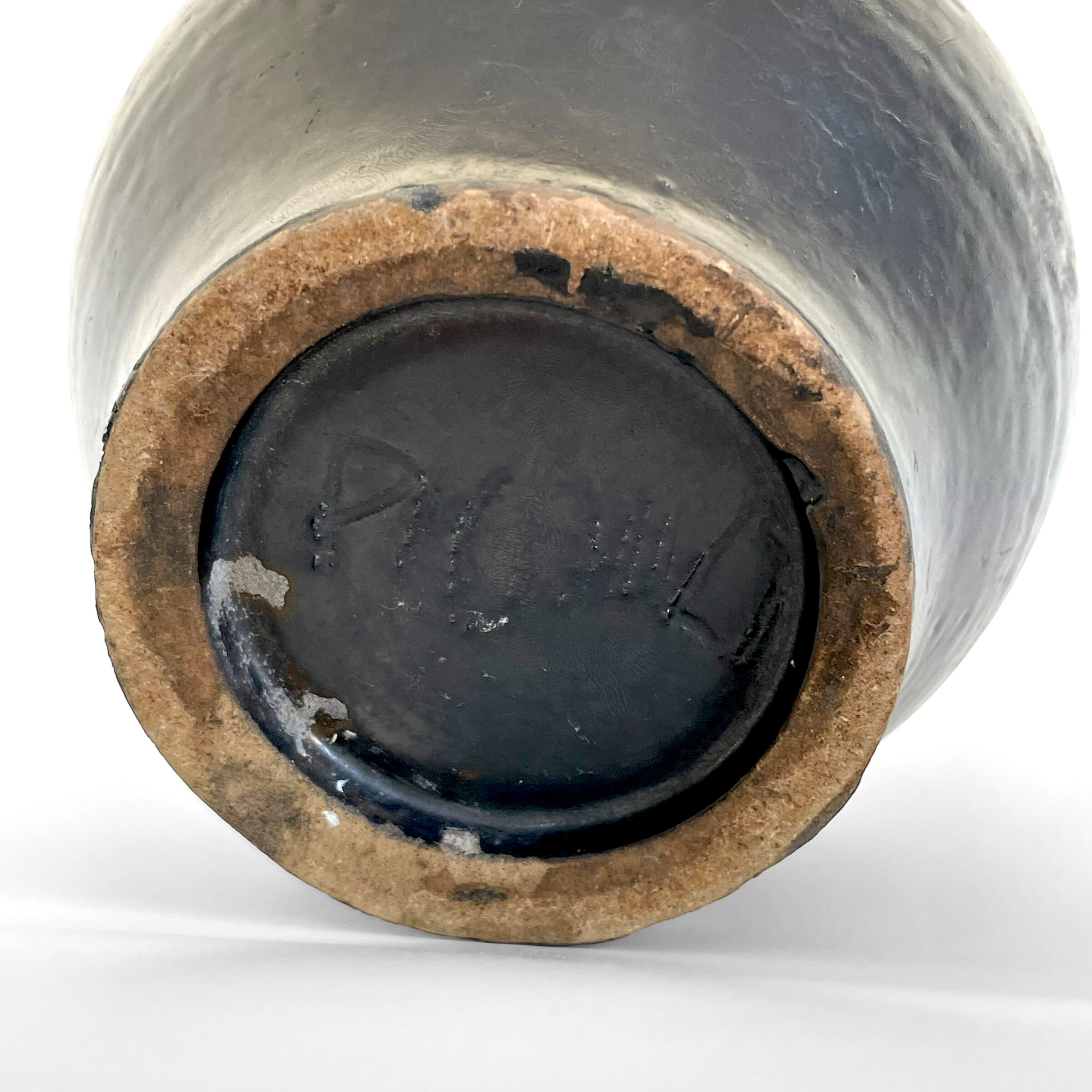 Ceramic balluster vase by Robert Picault, Vallauris, circa 1950