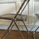 Set of Plia chairs by Giancarlo Piretti for Castelli