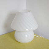 Lamp Swirl Vistosi Murano mushroom