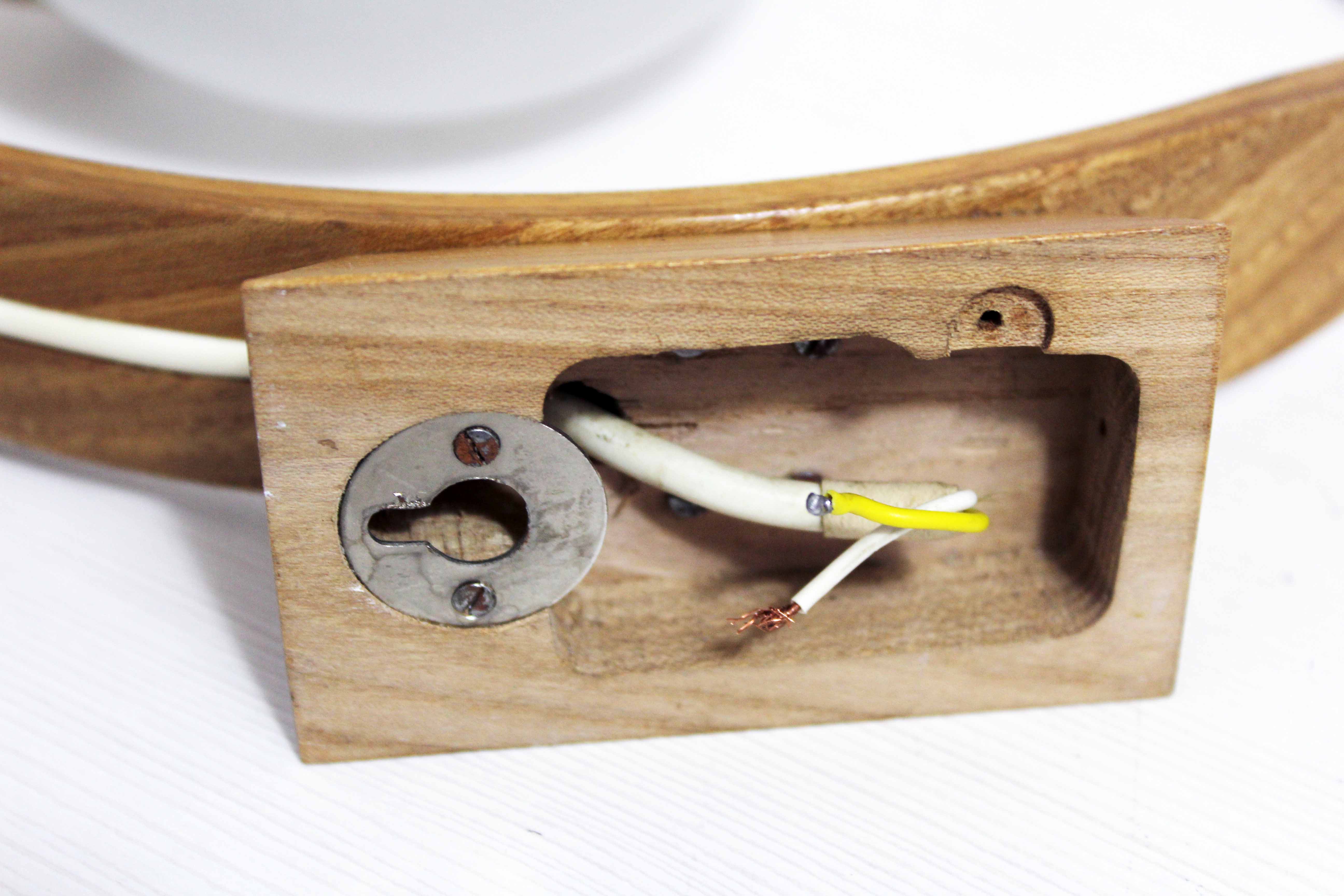 Pair of Scandinavian wall lamps