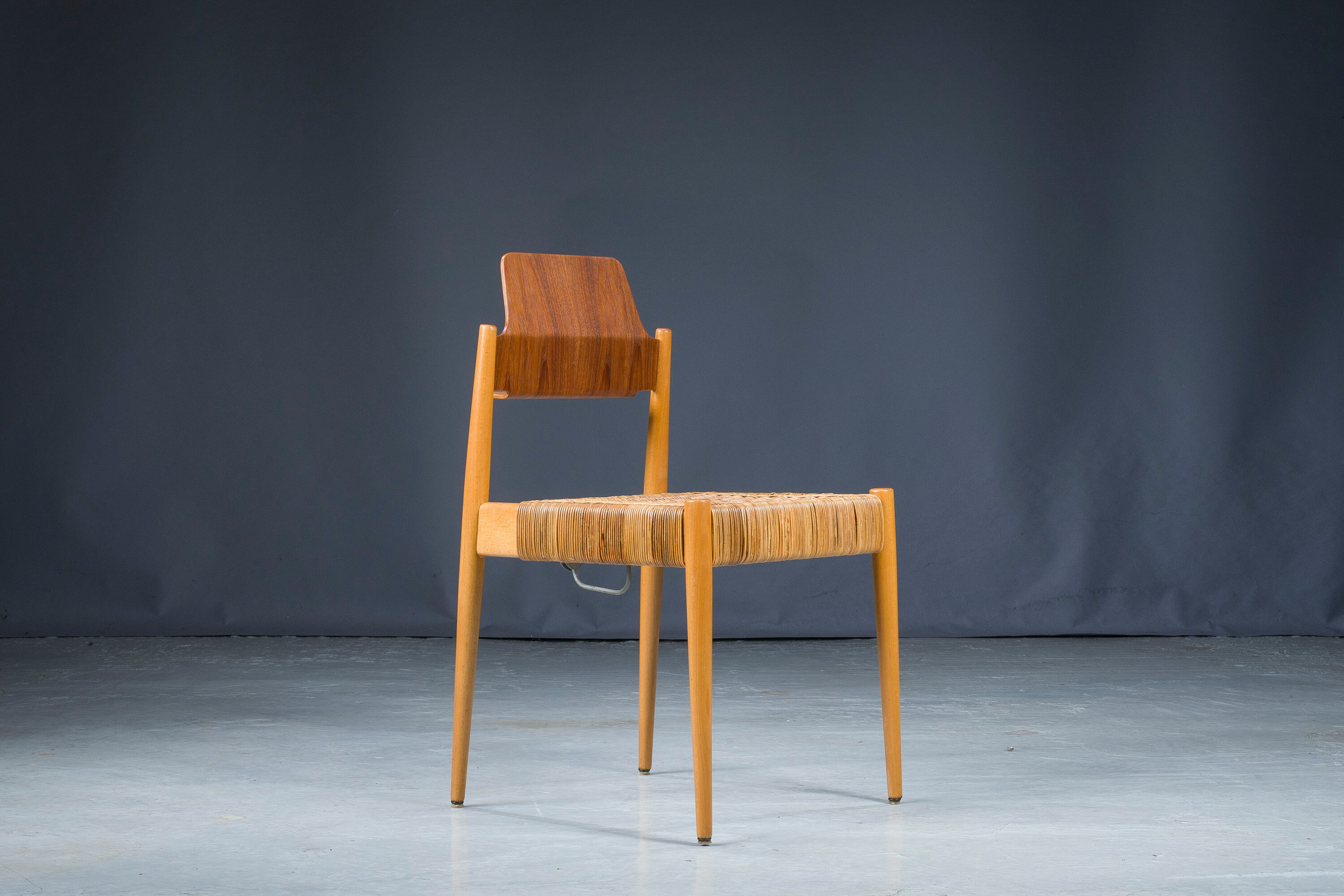 Bauhaus SE19 Chair by Egon Eiermann for Wilde + Spieth, Germany, 1950s