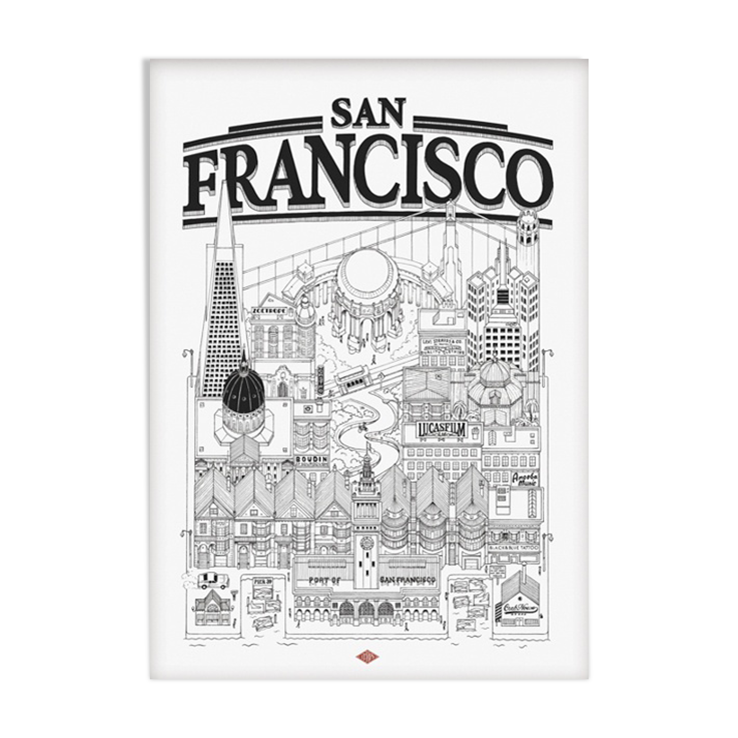 Illustration San Francisco