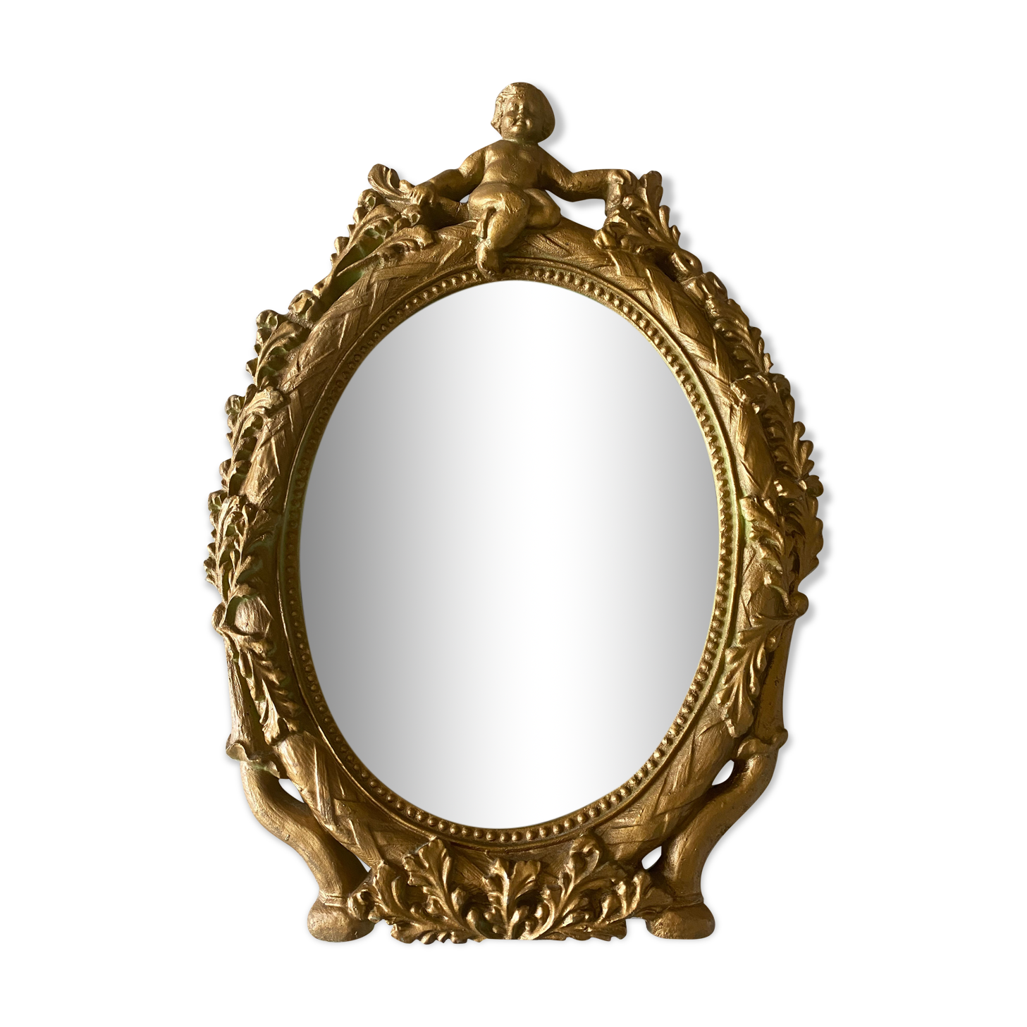 Gilded plaster frame