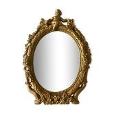 Gilded plaster frame