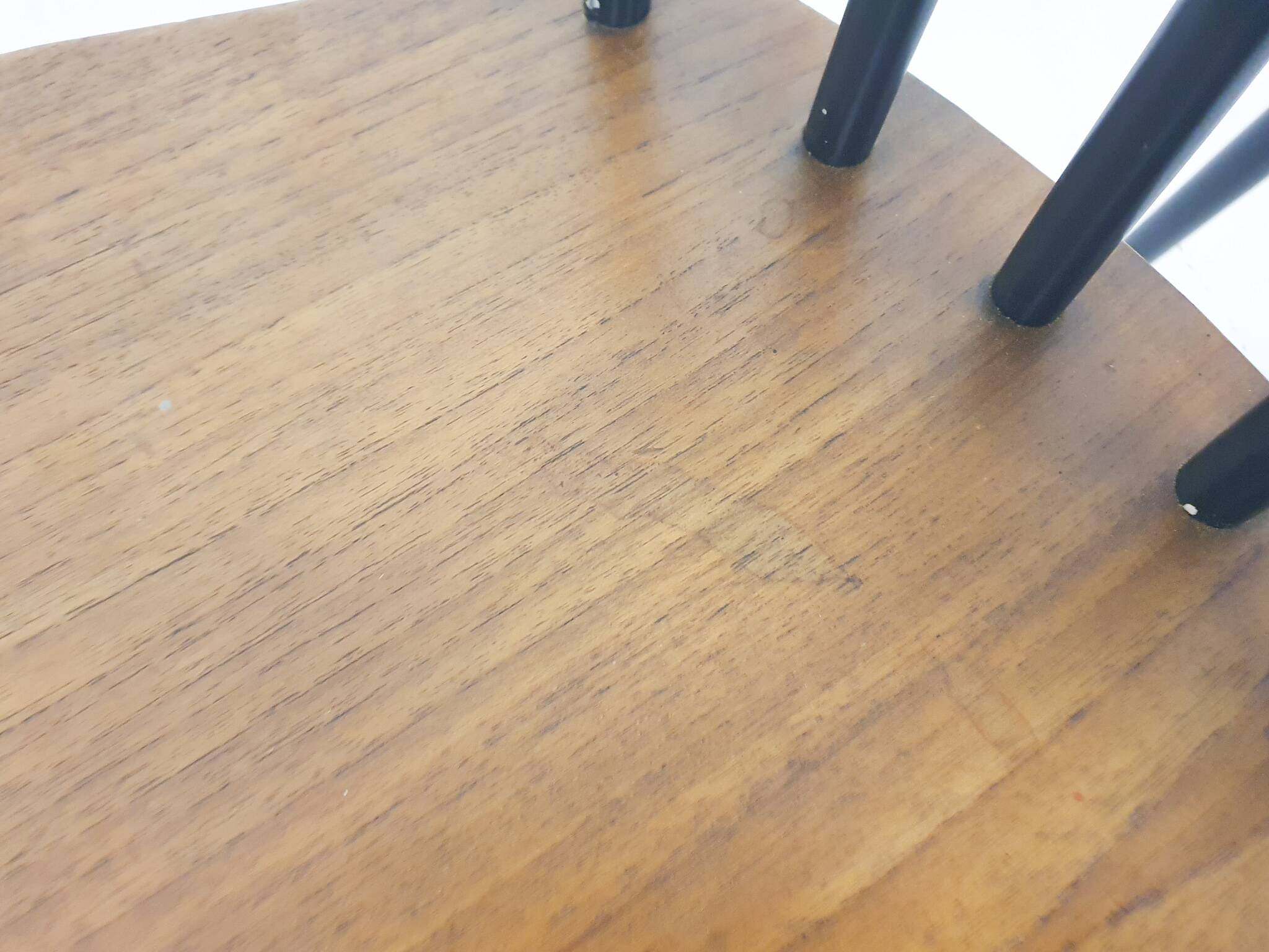 Set of two spindle back chairs by Billund, Denmark 1960's