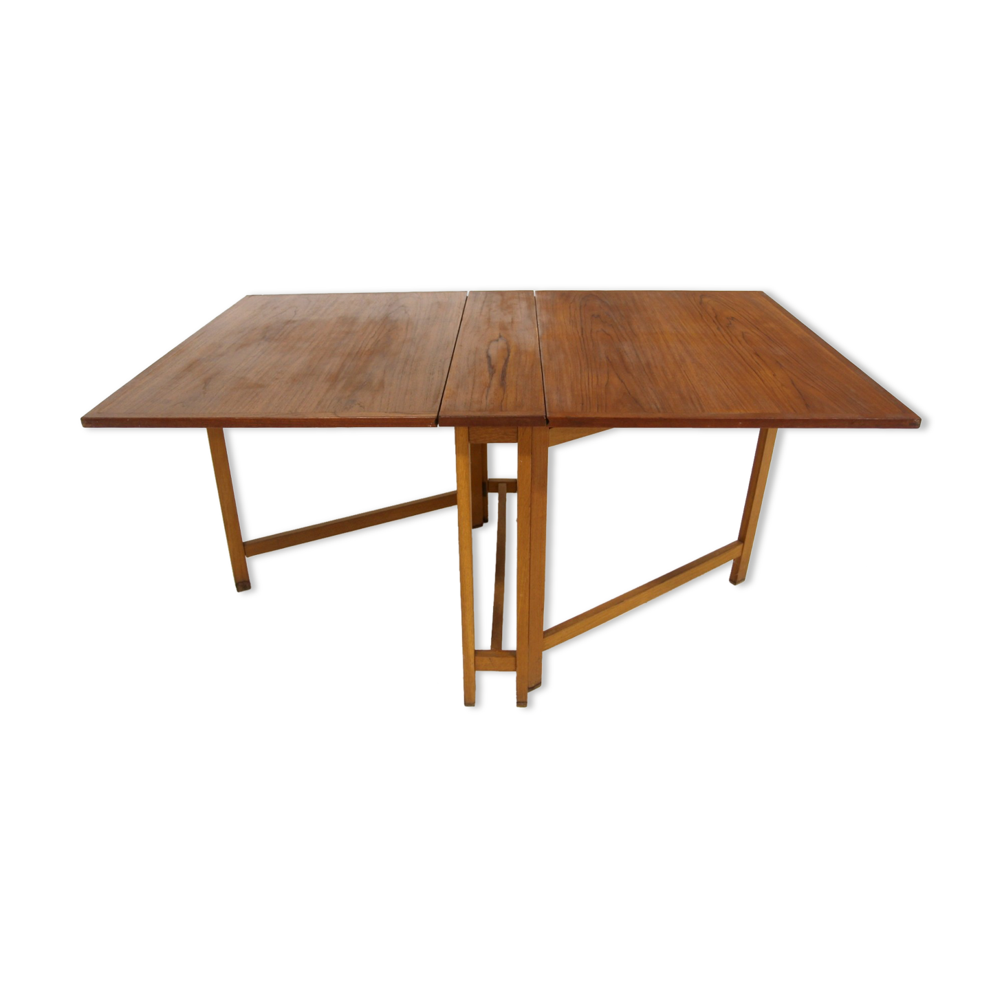 Casement teak dining table, Sweden, 1960