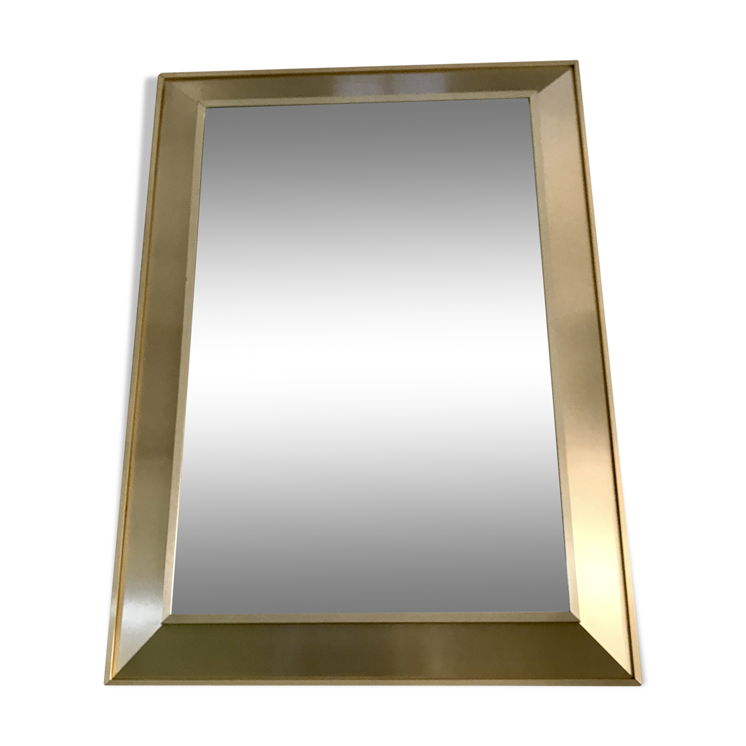 Mirror brass vintage 110 X 80