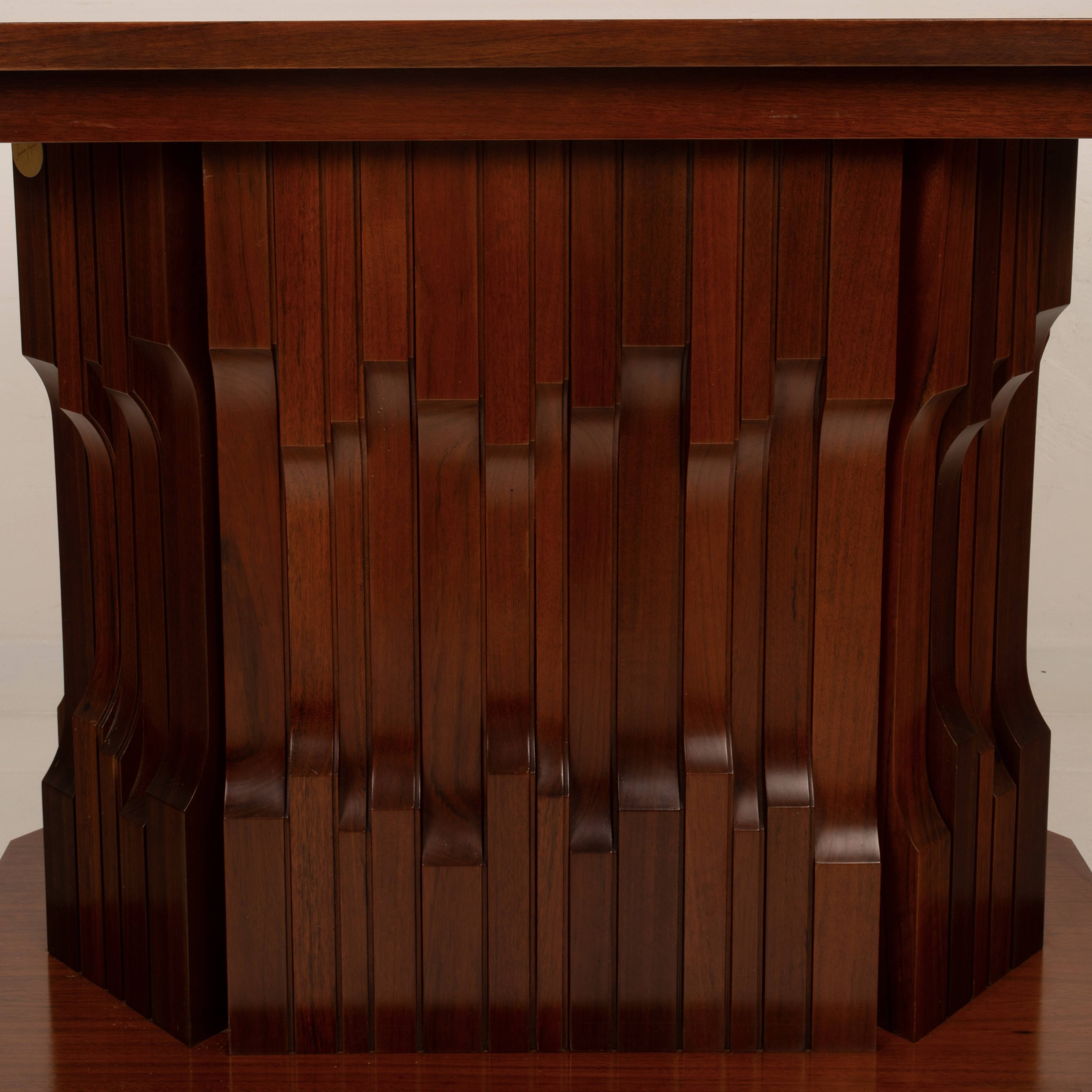 Sculptural multifunctional “Norman” base by Luciano Frigerio — Unique piece