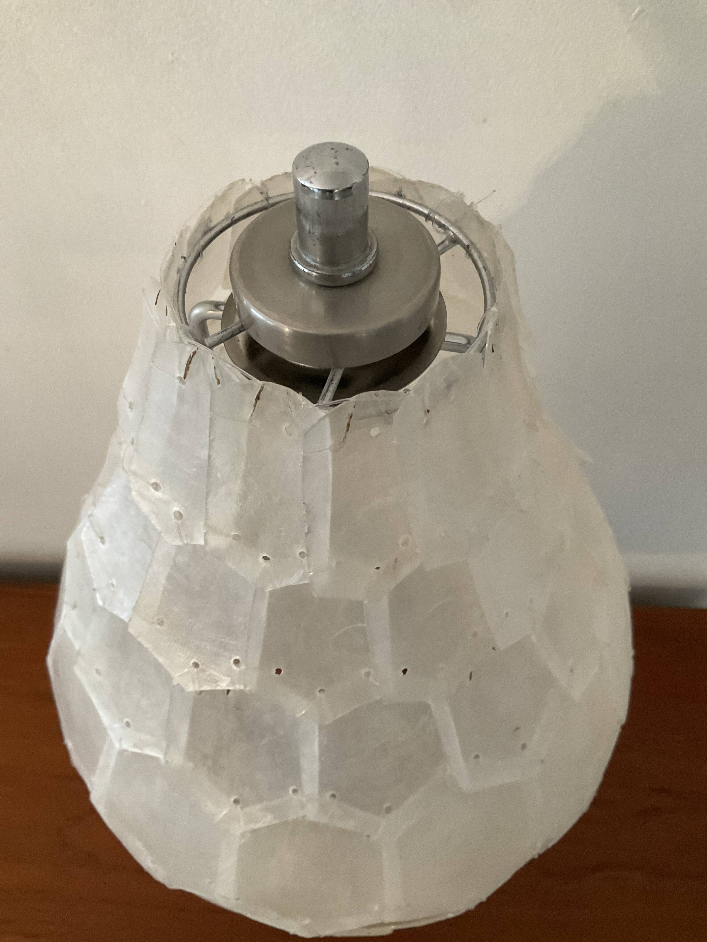 Vintage touch lamp from the 80s