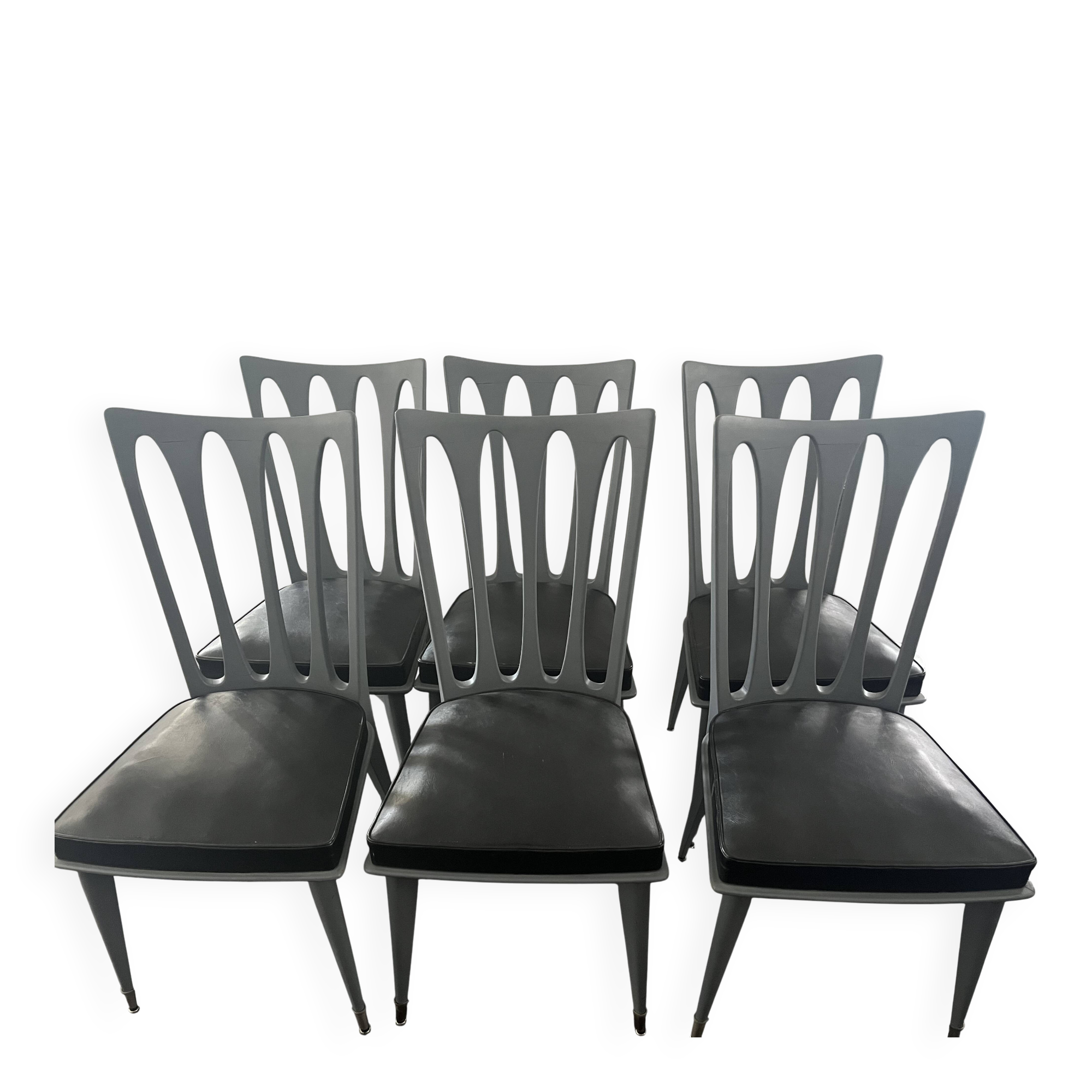 6 chairs from the 1950s