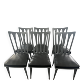 6 chaises années 50