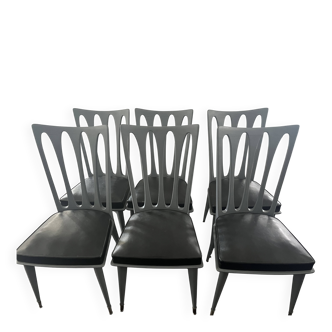 6 chairs from the 1950s