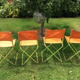 4 fauteuils de camping