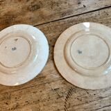 Gien Flat Pair from the second half of the 19th